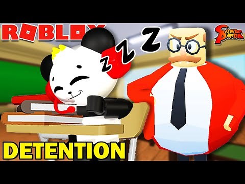 Roblox Escape the Evil Principal OBBY | FUNNY Let's Play with Combo Panda!