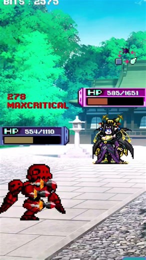 ANDROMON VS LILITHMON. #digimon #vpet #digivice #digimonworld #digitalmonsters #lilithmon