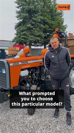 The first TAFE 240 S sold in Poland.