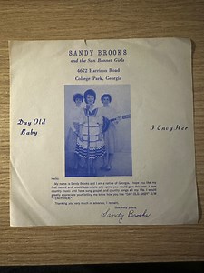 Sandy Brooks And The Sunbonnets - Day Old Baby / I Envy Her