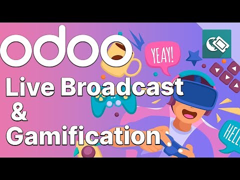 Live Broadcast & Gamification | Odoo Events