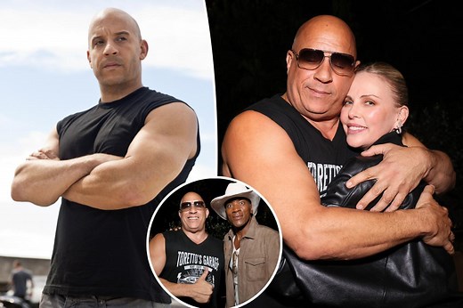 Vin Diesel shows off new physique at star-studded charity event