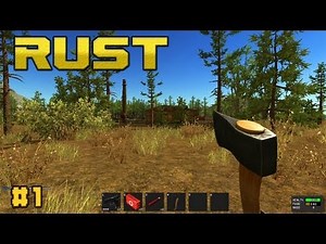 Rust - Alpha gameplay - Part 1 - A fresh new game