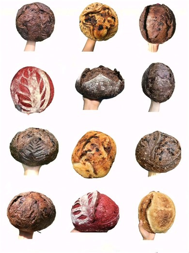 Sourdough Bread Cutting Compilation