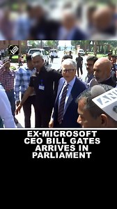 17K views · 274 reactions | Former Microsoft CEO Bill Gates arrives in Parliament #ExMicrosoftCEO #BillGates #Parliament | Asian News International (ANI) | Facebook
