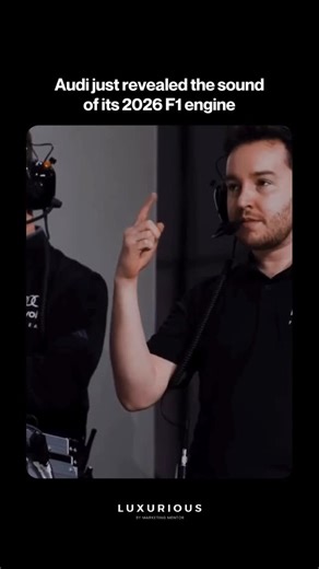 Luxurious | @AudiF1 has officially revealed the sound of its 2026 Formula 1 power unit, marking a defining moment ahead of its F1 debut. Engineered... | Instagram