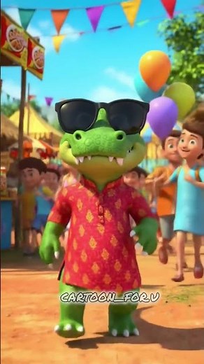 Ghoda Ghoda Cartoon Bhondu chala golgappa khaane.. #shorts #cartoons #aicartoon