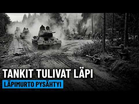 Tali–Ihantala 1944: miksi läpimurto pysähtyi, vaikka tankit tulivat jo läpi?