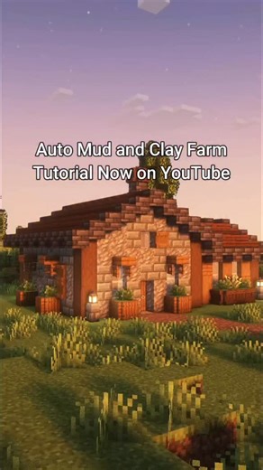 @theebreh on Instagram: "Auto Mud and Clay Farm Tutorial on YouTube. Link in bio :) #minecraft #reelfeed #minecrafttutorial #minecraftbuilds #minecraftinspiration"