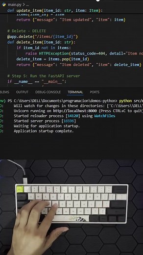 Python FastAPI CRUD Tutorial for Backend Developers