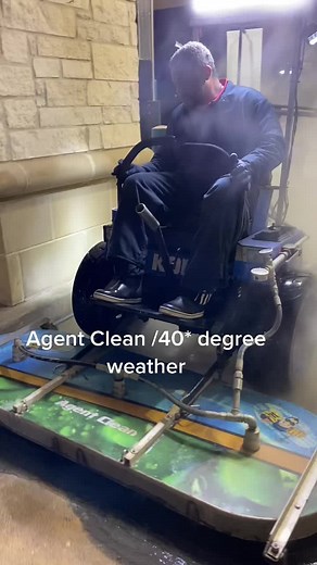 AgentClean always working hard.