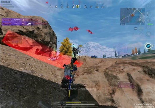 【br0ken】迷惑芯片双四28杀全局 (残局刺激1V4)