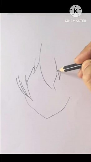 Anime Boy Drawing | Easy Pencil Sketch Tutorial | Step by Step Drawing | Pragya Art Academy #shorts
