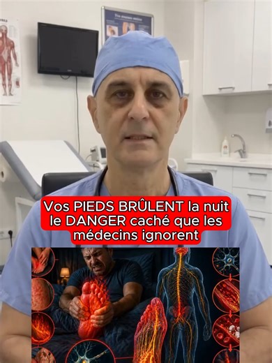 Vos PIEDS BRÛLENT la nuit le DANGER caché que les médecins ignorent #santé #santénaturelle #france