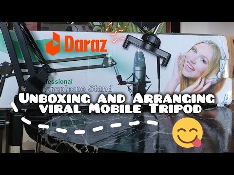 Best Budget Tripod? Unboxing + Setup | Opening my new tripod and assembling