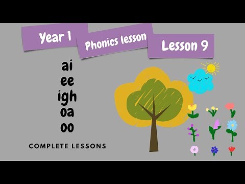 YEAR 1 PHONICS LESSON | ai, ee, igh, oa, oo | COMPLETE LESSONS