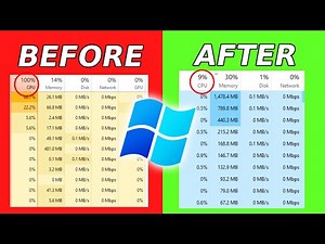 Ultimate Guide: Fix High CPU, Disk & RAM Usage in Windows 11/10/8/7
