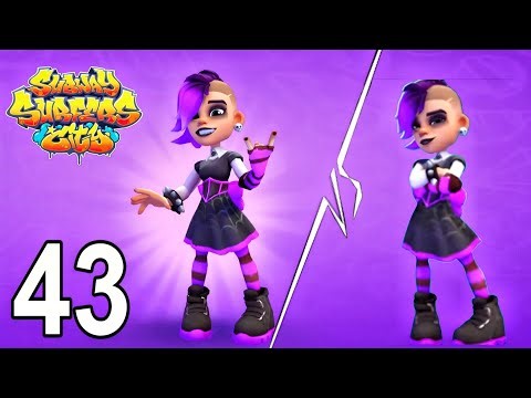 Subway Surfers City - Gameplay Walkthrough Part 43 - Lucy's Dark Orchid Outfit (Android/iOS)