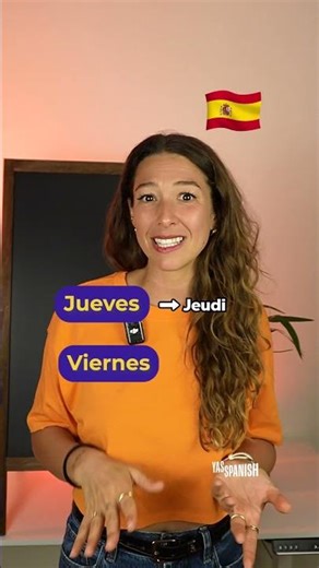 Sais-tu ce que veut dire “Juernes” en espagnol ? 🇪🇸#espagnol #spanish