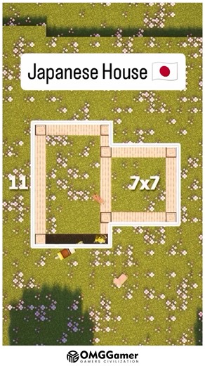 OMGGamer on Instagram: " Minecraft Japanese House Build! ✨ A serene and elegant build inspired by traditional Japanese architecture, featuring sloped roofs, paper walls, and peaceful gardens. Perfect for adding culture and beauty to your world! #MinecraftJapaneseHouse #MinecraftSurvivalBuild #MinecraftHouseIdeas #MinecraftAsianBuild #MinecraftCreativeDesign"