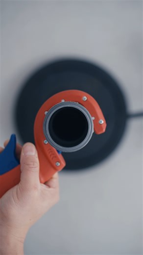 15K views · 191 reactions | Say goodbye to sharp and unclean cutting edges when cutting plastic pipes with the KNIPEX DP50 pipe cutter for plastic drain pipes ( 90 23 01 BK ) #knipex #tools #plumbing #pipecutting #hvac | Knipex | Facebook