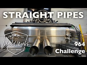 Straight Pipes - Lightweight Performance Exhaust of Porsche 964