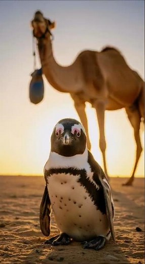 A Penguin in the Desert 🐧🐪🏜️ | Wild Guard Rescue Story