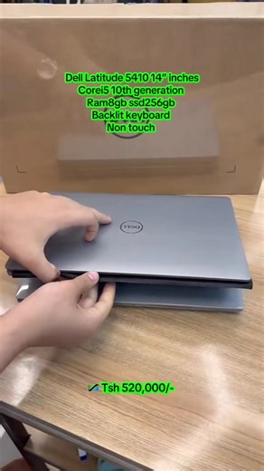 520,000/- \t•\t💻 CPU: Intel Core i5-10210U, \t•\t⚡ Clock: 1.6 GHz base, up to ~4.2 GHz turbo \t•\t🧠 RAM: 8 GB DDR4 (upgradeable) \t•\t💾 Storage: 256 GB M.2 PCIe NVMe SSD \t•\t🖥 Display: 14″ Full HD (1920×1080), anti-glare \t•\t🎮 Graphics: Integrated Intel UHD Graphics \t•\t📡 Connectivity: Wi-Fi 6 (AX201), Bluetooth, USB-A, USB-C, HDMI, RJ-45, microSD \t•\t🔋 Battery: 3-cell (42 Wh) (model dependent) \t•\t📸 Webcam: 720p HD \t•\t⚖️ Weight: ~1.47 kg #hp #dell#hpe#dell##lenovor#zanzibara#tikt