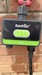 16K views · 419 reactions | This @rainpointglobal smart bluetooth sprinkler timer is AMAZING. Maybe if got this sooner our flowers would all still be alive! COMMENT “LINK” and we will send you a message with a link to learn more or purchase! #rainpoint #sprinkler #garden #flowerbed #landscape | Sasser House | Facebook