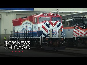 Metra unveils special America 250th anniversary train
