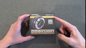 Commlite cm-EF-E HS High-Speed Electronic Auto-Focus AF Lens Mount Adapter for Canon EF/EF-S Lens to Sony E-Mount Camera for Sony A9 A7RII A6000 A6300 A6500 with CDAF PDAF (USB firmware Updated)