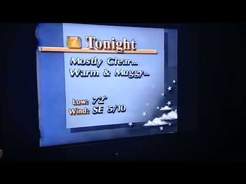 1991 KTBC 7 Austin - brief weather break.