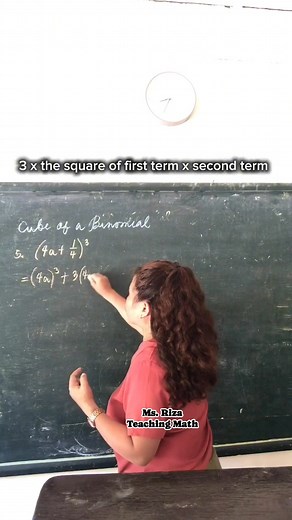 Ex.5 Cube of a binomial | Ms. Riza Teaching Math