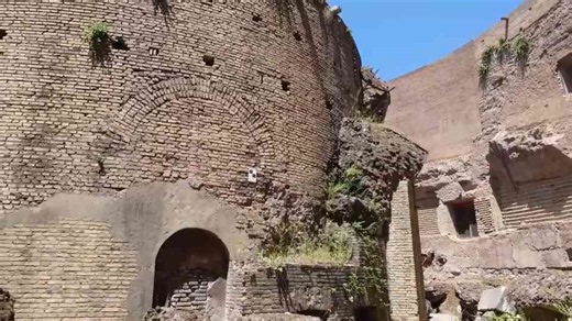 Inside the Mausoleum of Augustus