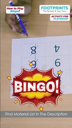 How To Play Bingo for Kids? #Shorts #BingoGames #LearnwithFun