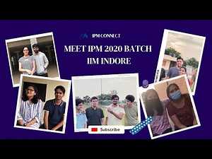 Meet IPM IIM Indore 2020 batch | IIM I Diaries | Fresher's Intro