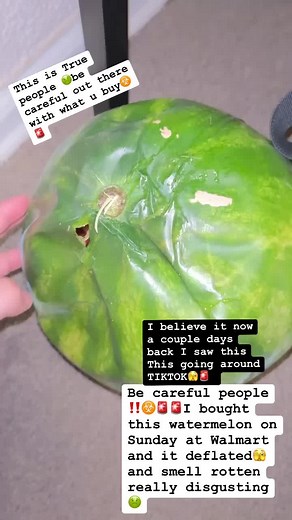 Rotten Watermelon at Walmart Explained