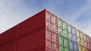 Shipping Container 3D Animation 4K