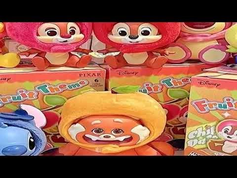 Stitch Fruit Hat Collection Collection Character Kawaii Decor Blind Box Alien Plush Gift For Fans Ha