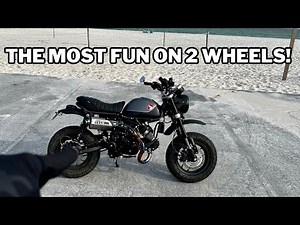 Riding The 181 Big Bore Honda Monkey!