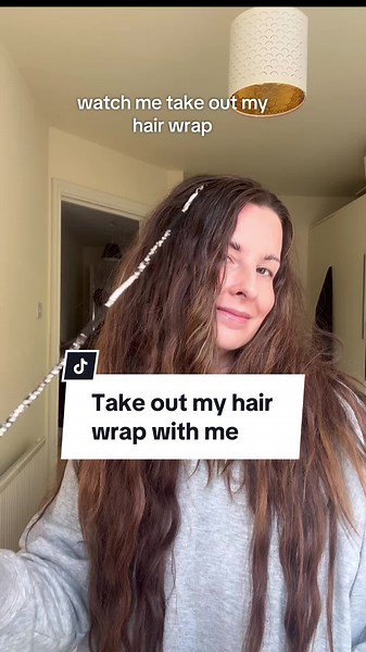 Hair Tutorials & Haircare (@annastubbshair) - How to Remove Hair Wrap Easily | Hair Tips Tutorial