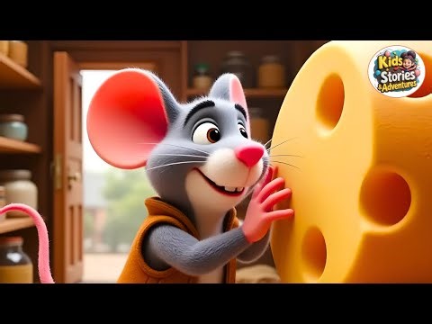 🐭The Mouse and the Most Incredible Giant Cheese🧀| English Stories for Kids & Fairy Tales