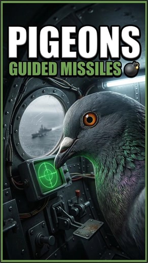 The US Trained Pigeons to Pilot Missiles 🕊️💣