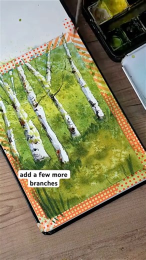 Easy Way To Paint Trees