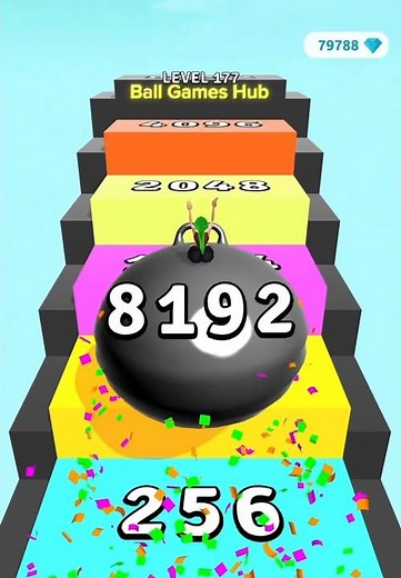 Yoga Ball Run | Perfect Balance & Smooth Control #shorts