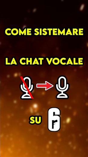 R6 | Fix vocal chat in a few seconds #R6VocalChatFix #RainbowSixSiegeChatBug