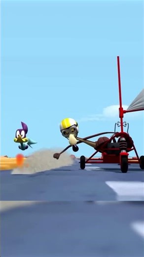 Coyote vs. Roadrunner RACE! 🏁⛵️ | Looney Tunes | #ShortsForKids‪@wbkids‬​