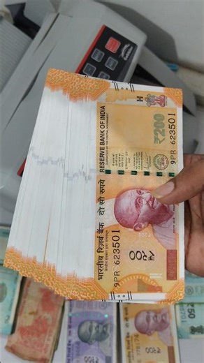 Fake Note Counting Machine #note #machine #currency 💯💰💶