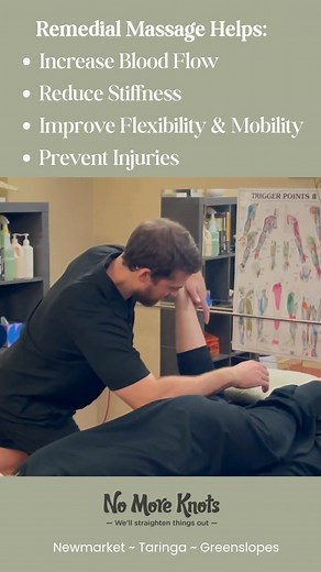Struggling with tight hamstrings? You're not alone — whether you're an athlete, a desk worker, or just living an active life, tension in the hamstrings can lead to discomfort, reduced mobility, and even lower back pain. 😣 Remedial massage targets the root causes of muscle tightness, promoting blood flow, releasing built-up tension, and improving your overall flexibility and movement. 👐✨ In this reel, we break down how focused massage techniques can help lengthen those tight hamstrings, support