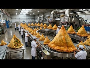 Inside a Modern Samosa Factory: From Ingredients to Crispy Snacks (Full Process)